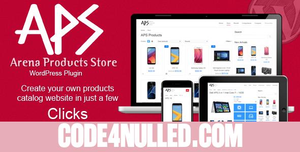 Arena Products Store v2.6 - WordPress Plugin