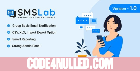 SMSLab v1.0 - Android Based SMS Gateway Server - nulled