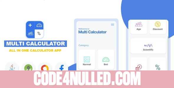 Multi Calculator v1.0 - All in one calculator app