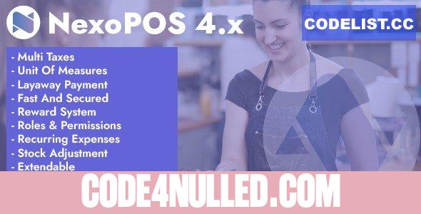 NexoPOS 5.1.0 - POS, CRM & Inventory Manager