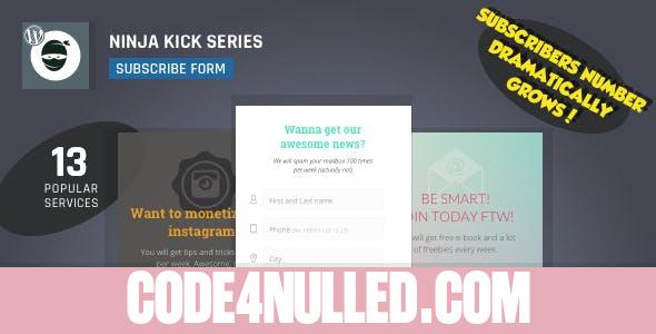 Ninja Kick v1.5.6 - Subscription WordPress Plugin