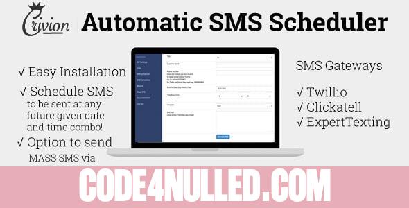 PHP Automatic SMS Scheduler v1.3
