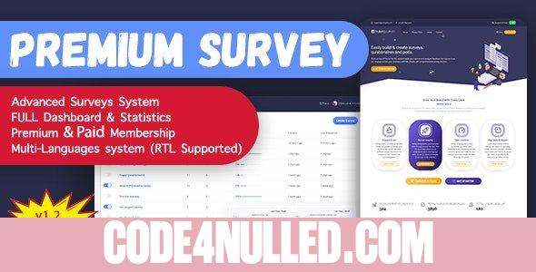 Puerto Premium Survey Builder SAAS v1.2.1