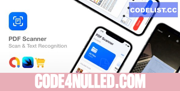 PDF Scanner v1.0 - SwiftUI Text Recognition Document Scanner