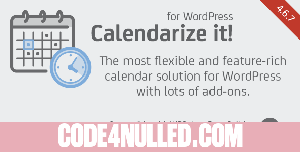 Calendarize it! for WordPress v4.6.7