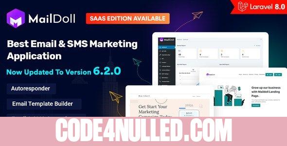 Maildoll v6.2.1 - Email Marketing & SMS Marketing SaaS Application