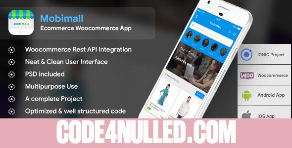 Mobimall - Ecommerce Woocommerce Android + iOS App IONIC 3
