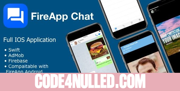 FireApp Chat IOS v1.0 - Chatting App for IOS - Inspired by WhatsApp