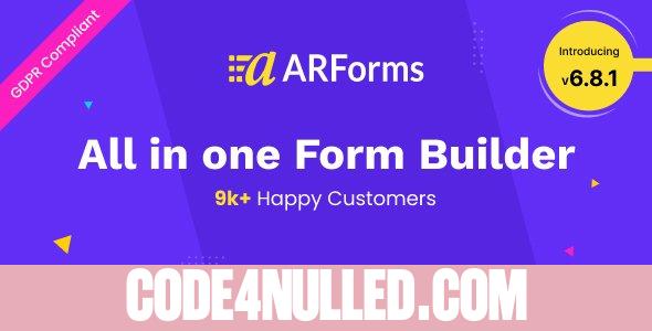 ARForms v6.8.1 + Addons Pack