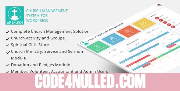 WPCHURCH v1.5 - Church Management System for Wordpress