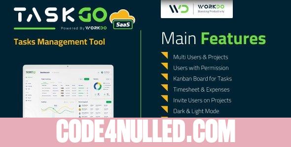 TaskGo SaaS v4.4 – Tasks Management Tool - nulled