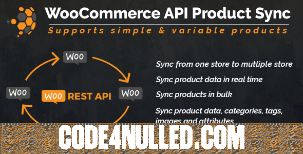 WooCommerce to WooCommerce Product Synchronization Via API v1.1.0