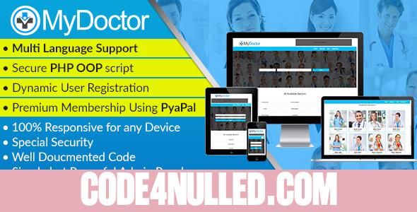MyDoctor - Bootstrap Doctor Directory CMS Script