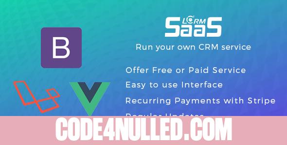 LCRM SAAS v1.0.5 - Run your own SAAS CRM