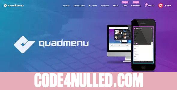 QuadMenu v3.1.0 - Themes Developer Mega Menu
