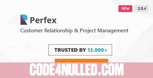 Perfex v2.8.4 - Powerful Open Source CRM