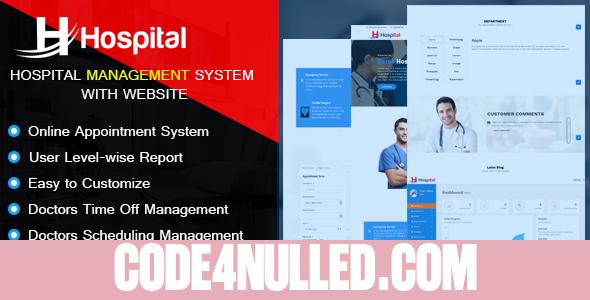 Hospital – Hospital Management System with Website