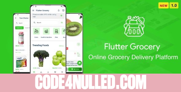 Flutter Multi Vendor Grocery v1.0