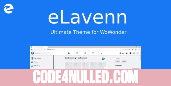 eLavenn v1.0 - The Ultimate WoWonder Theme