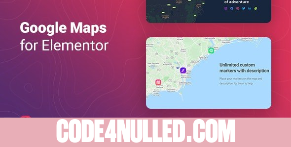 GMaper v1.0 - Google Maps for Elementor