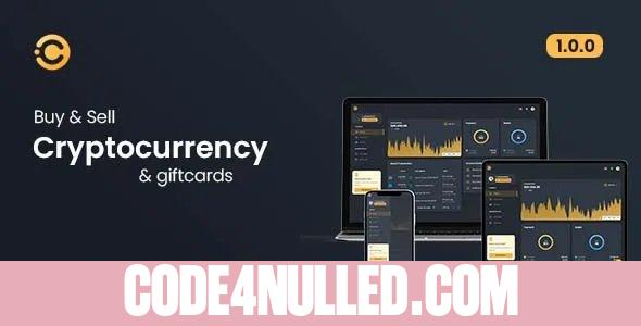 Cryptonite v1.0.0 - Multi featured Crypto buy & sell software with Giftcard marketplace