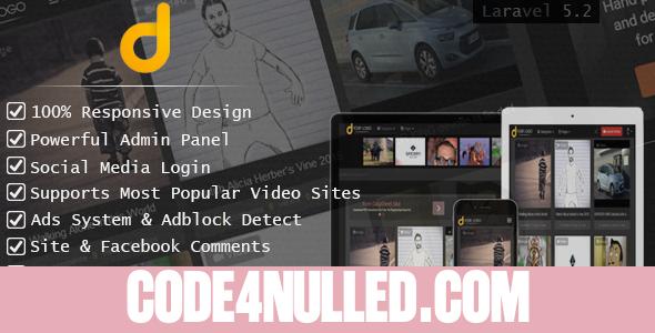 Darky v1.2.1 - Viral Media Sharing Script