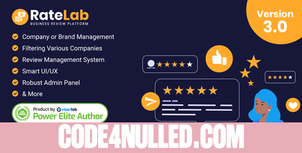 RateLab v3.0 - Business Review Platform - nulled