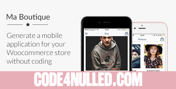 Ma Boutique - Full Ionic Mobile App for Woocommerce