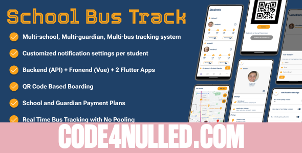 SchoolBusTrack v2.1 - Multi School System for School Bus Tracking