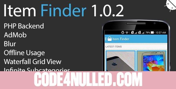 Item Finder MarketPlace Full Android App v1.0.2