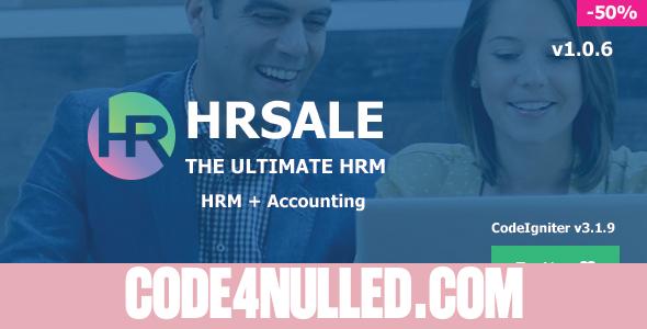 HRSALE v1.0.6 - The Ultimate HRM