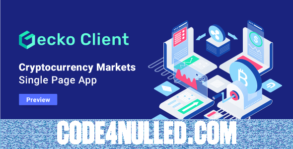 Gecko Client v1.2.0 - Crypto Currency Markets Single Page App