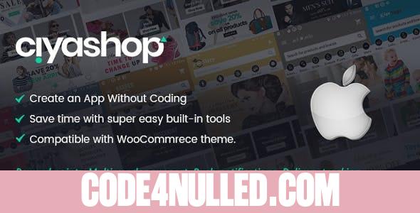 CiyaShop v4.6 - Native iOS Application based on WooCommerce