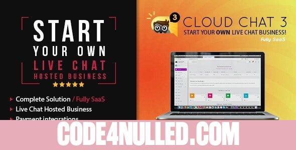 Cloud Chat 3 v2.5.5 - Fully SaaS Live Support Chat - nulled