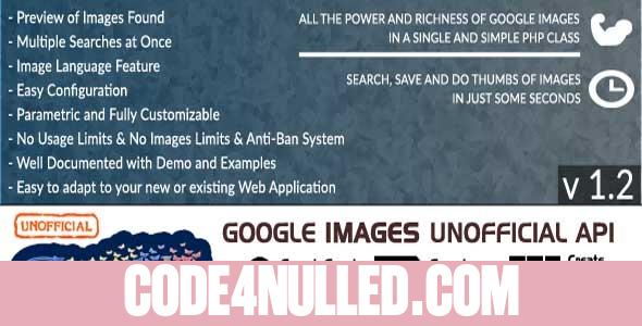 Google Images - Unofficial API