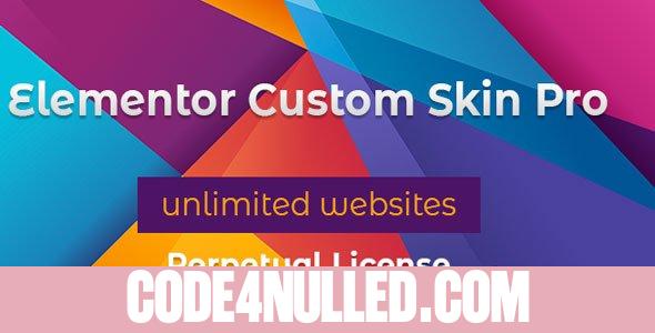 Elementor Custom Skin Pro v3.0.0