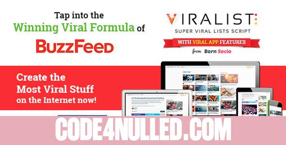 Viralist - Viral lists script with Facebook App