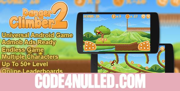 Danger Climber 2 + Admob + Online Leaderboard + Multiple Characters