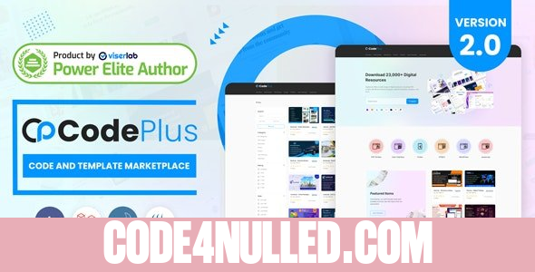 CodePlus v2.0 - Code And Template Marketplace - nulled