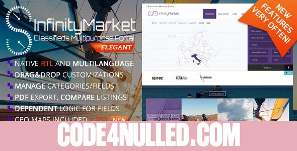 Classifieds Multipurpose Portal - Infinity Market