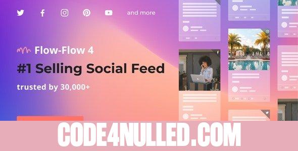 Flow-Flow v4.9.6 - WordPress Social Stream Plugin