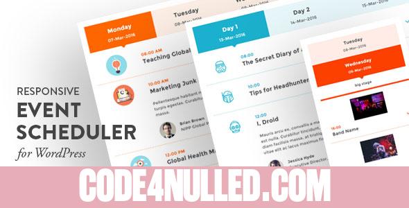 Responsive Event Scheduler for WordPress v1.1.0.6