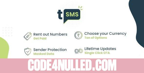 tSMS v2.8.2 - Temporary SMS Receiving System - SaaS - Rent out Numbers - nulled