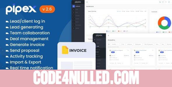 PipeX CRM v2.6 - nulled