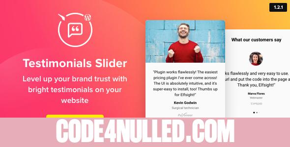 Testimonials Slider v1.2.0 - WordPress Testimonials Plugin