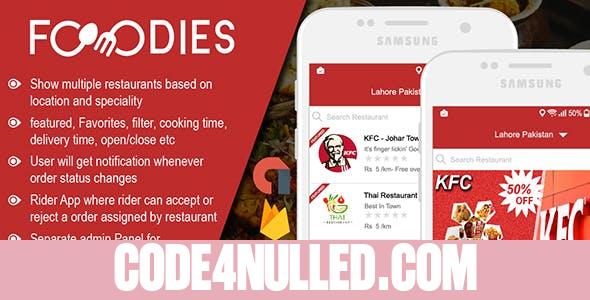 Restaurant Food Delivery & Ordering System With Delivery Boy - Android v1.0.6