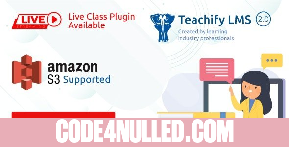 Teachify LMS v2.0 – Powerful Learning Management System