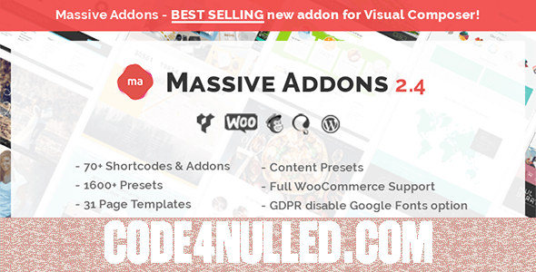 Massive Addons for Visual Composer v2.4.2.3
