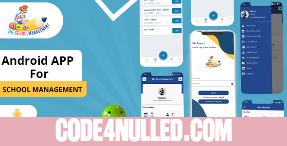 School Management Mobile App for Android