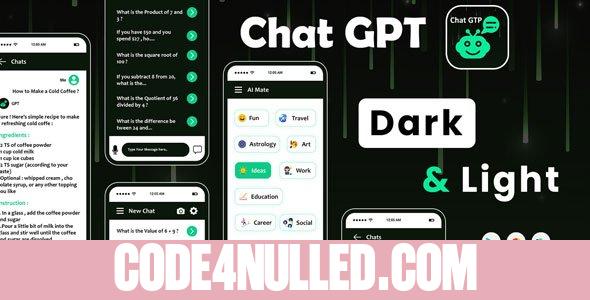 Chat GTP - ChattyAI - Android Source Code